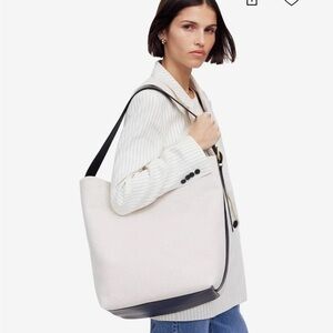 NOT FOR SALE- Madewell- Elegant Cream Tote Bag